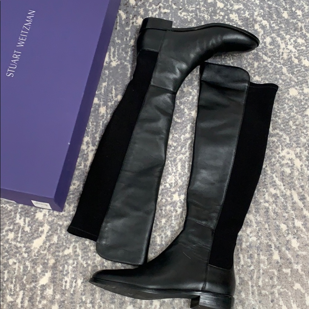 Stuart Weitzman Mainstay Napa Over-the-Knee Boot - Picture 2 of 5